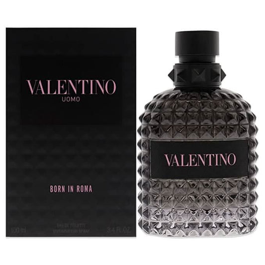 Born In Roma Uomo Eau De Toilette Valentino Born In Roma Uomo Eau De Toilette is a bold and charismatic fragrance designed for the modern man who embraces his individuality with confidence and style. This scent embodies the vibrant energy of Rome, blendin